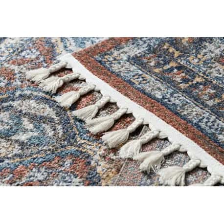 Dywan nowoczesny BELLE BG60A brązowy / róż Frędzle – miniatura 3