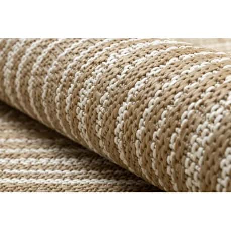 Dywan sizal FLAT 48962265 Geometryczny - beż naturalny kolor słomkowy, sznurkowy – miniatura 5