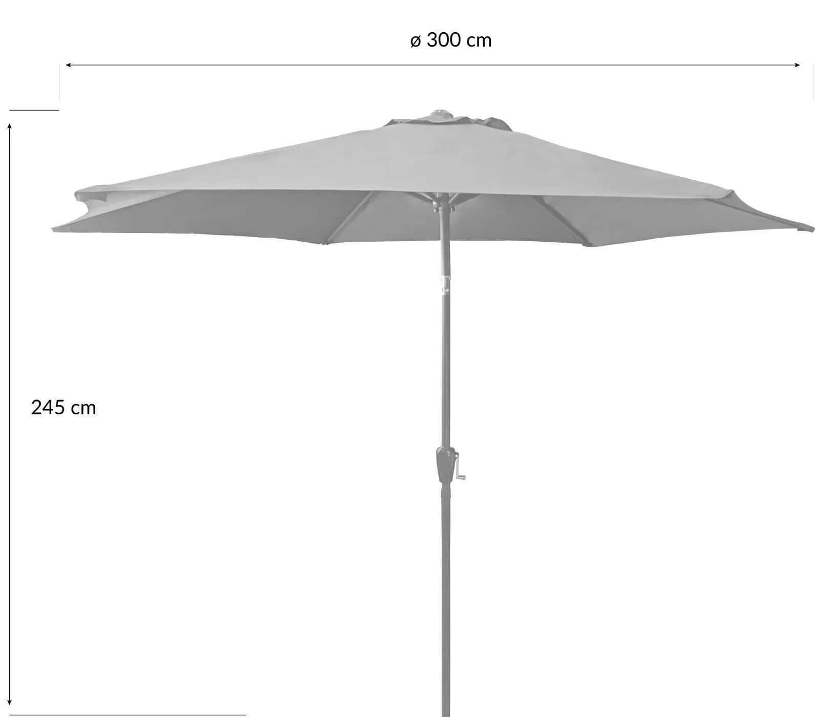Parasol BOSTON śr. 2,7m – miniatura 4
