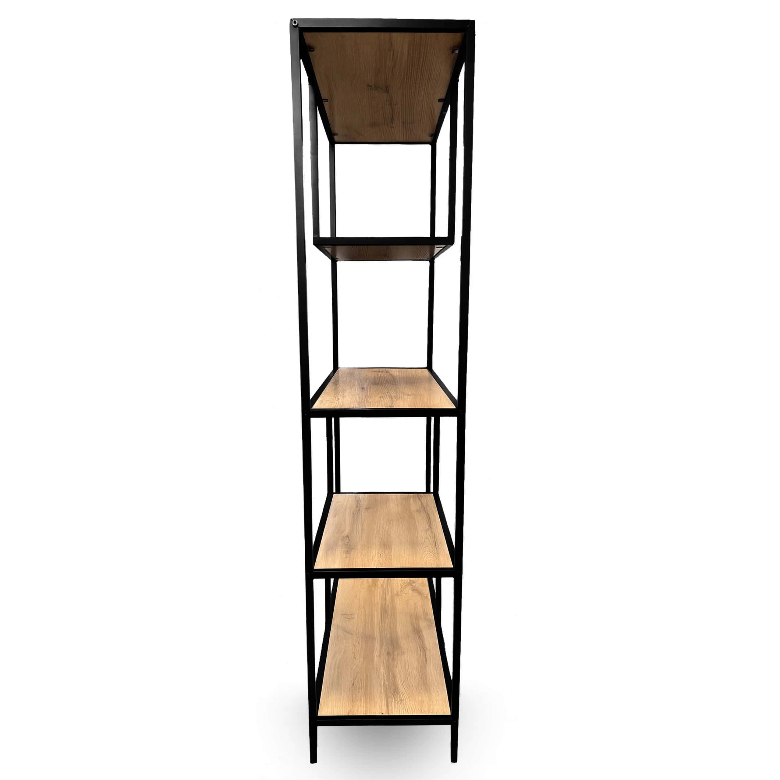 RL104 Regał Loftowy 77x33x150cm Dąb – miniatura 4