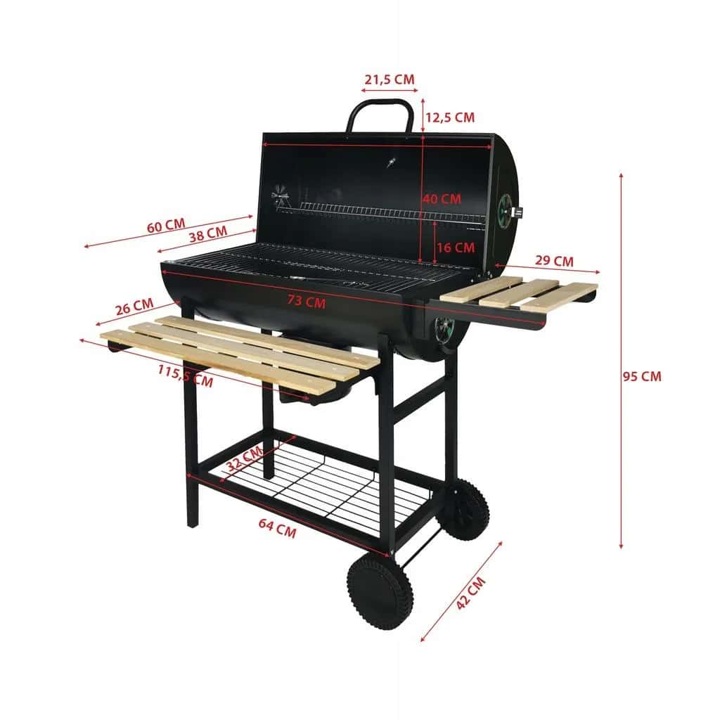 BBQ1008 grill węglowy – miniatura 4