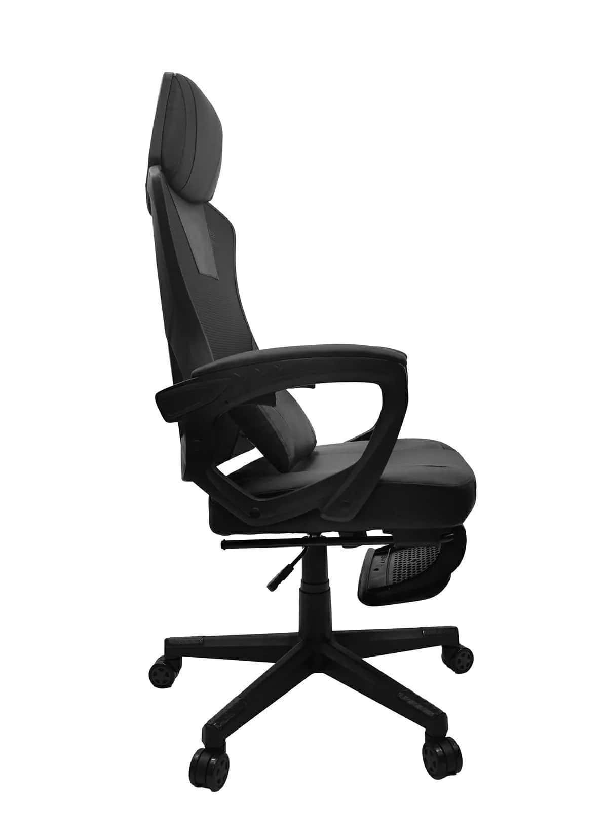 KG100 fotel gamingowy CZARNY + P – miniatura 3