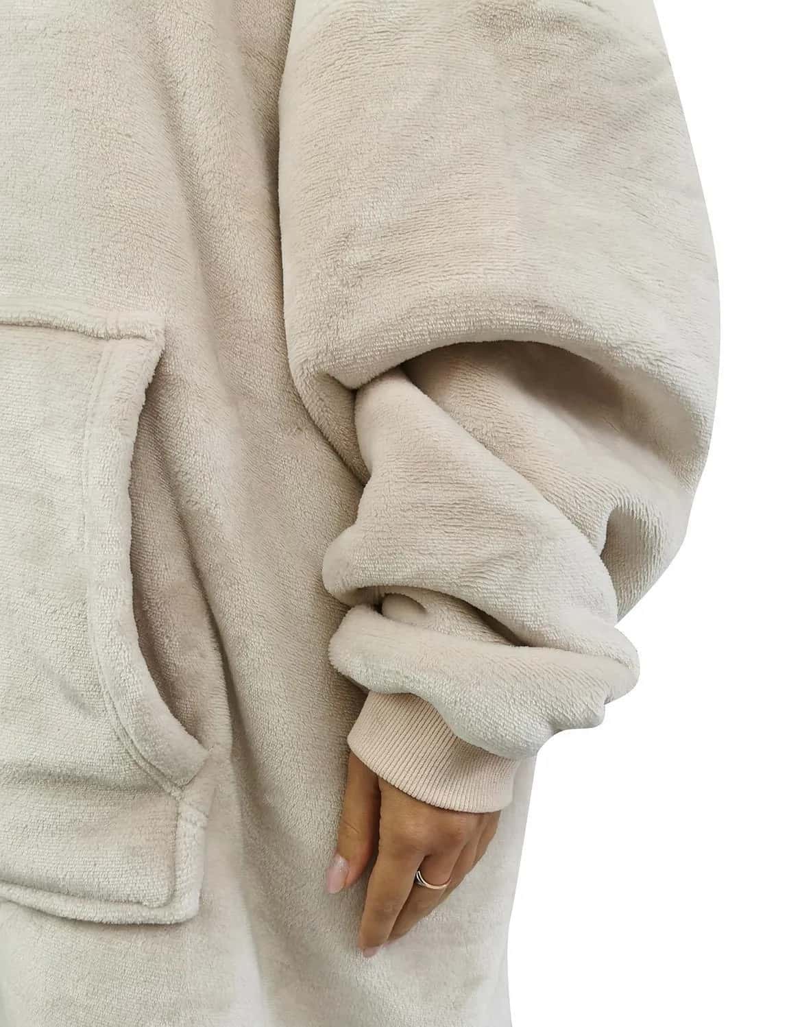 Bluza gruba OFELIA jasnobeżowa – miniatura 9