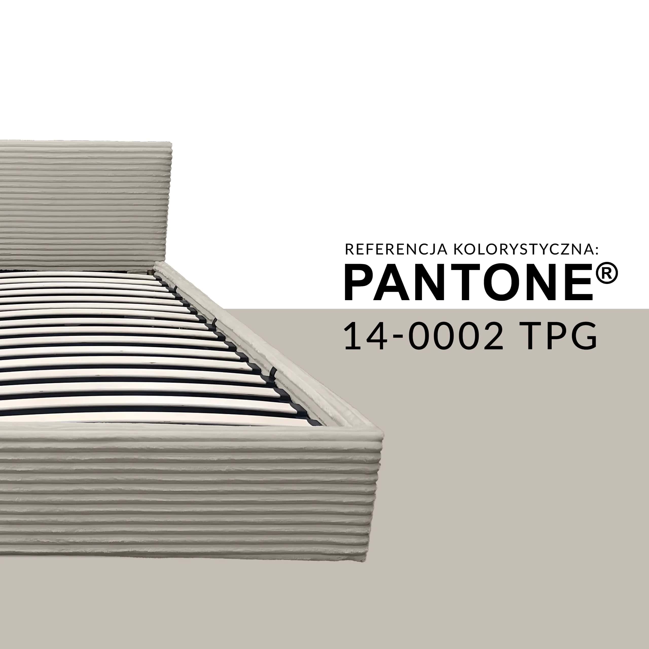LT100 Łóżko Cordo 160x2x80 taupe – miniatura 7
