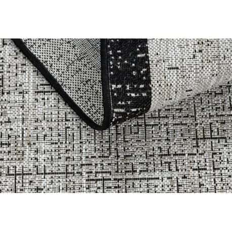 DYWAN SZNURKOWY SIZAL FLOORLUX 20401 Ramka srebrny / czarny – miniatura 4