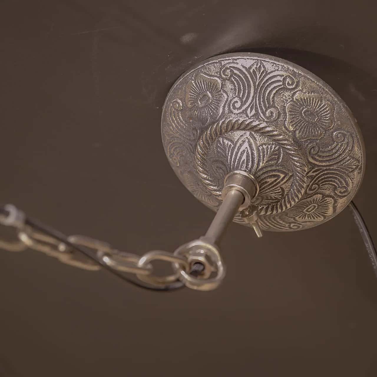 Lampa kula SAILOR metal/szkło/kryształ_ALURO – miniatura 7