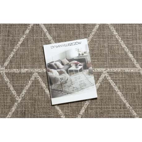 DYWAN SZNURKOWY SIZAL FLOORLUX 20508 taupe / champagne TRÓJKĄTY – miniatura 3