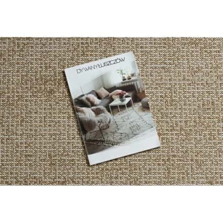 Dywan sizal FLAT 49371265 Kratka - beż naturalny kolor słomkowy, sznurkowy – miniatura 2