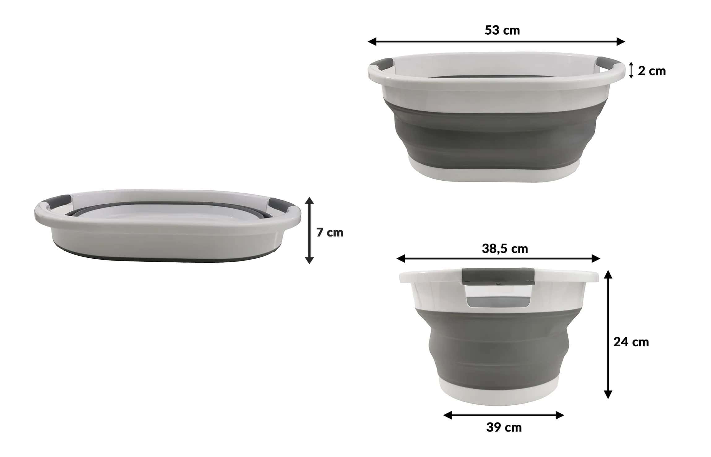 SIL01 Kosz 24L na pranie składany – miniatura 8