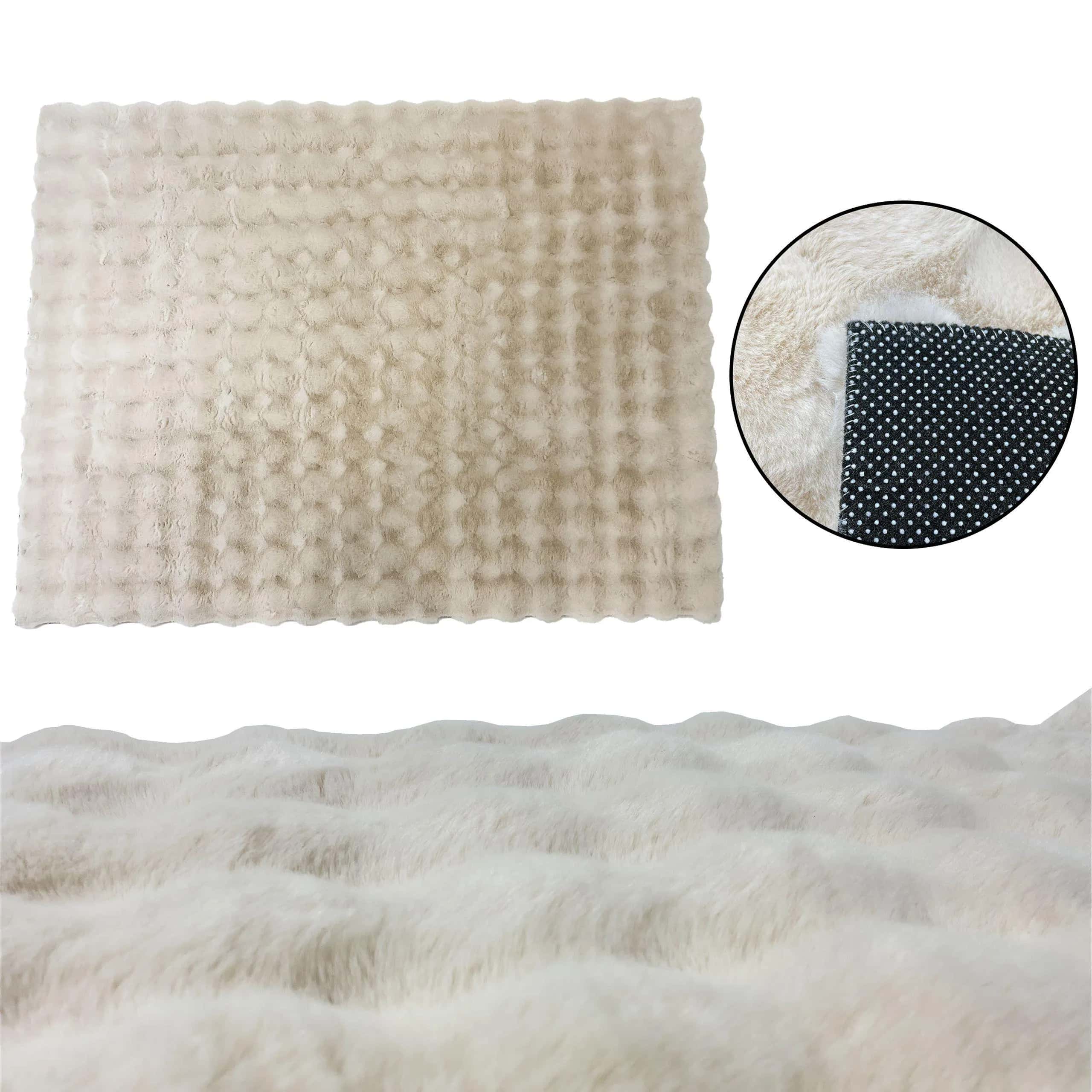 Dywan Bubble 120x160 ecru – miniatura 3