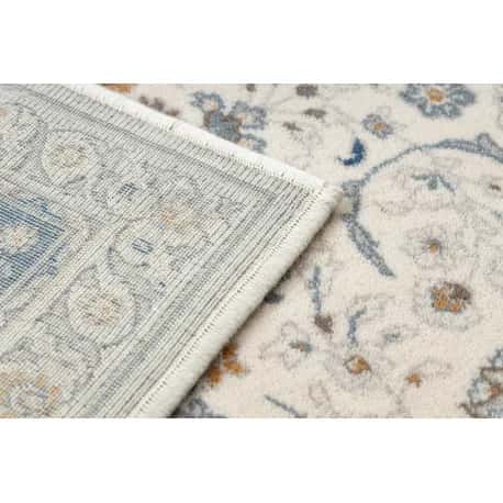 Dywan NAIN Ornament, ramka 7179/51613 beż / niebieski – miniatura 3