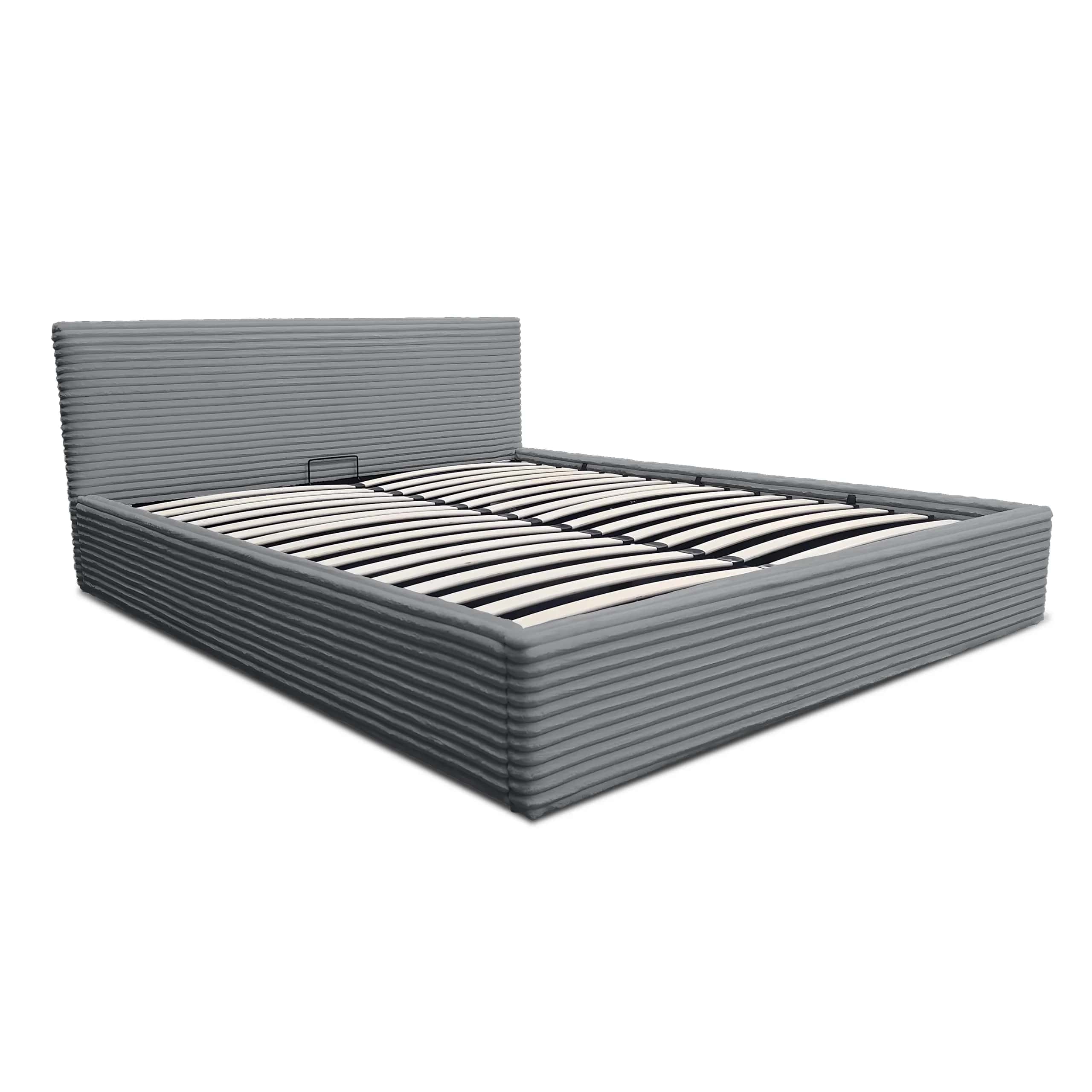 LT100 Łóżko Cordo 160x2x80 szary – miniatura 2