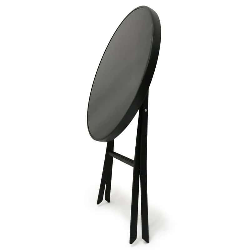 Mały zestaw mebli ogrodowych TASOS 60cm 2os. czarny – miniatura 4
