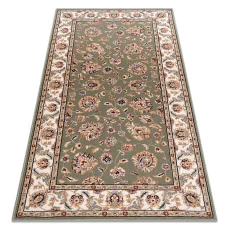 Dywan NAIN Ornament, ramka 7338/51088 zielony / beż – miniatura 1