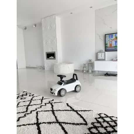 Dywan BERBER SAFI N9040 biały / czarny Frędzle berberyjski marokański shaggy – miniatura 4