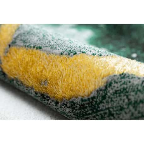 Dywan EMERALD ekskluzywny 1017 glamour, stylowy marmur butelkowa zieleń / złoty – miniatura 5