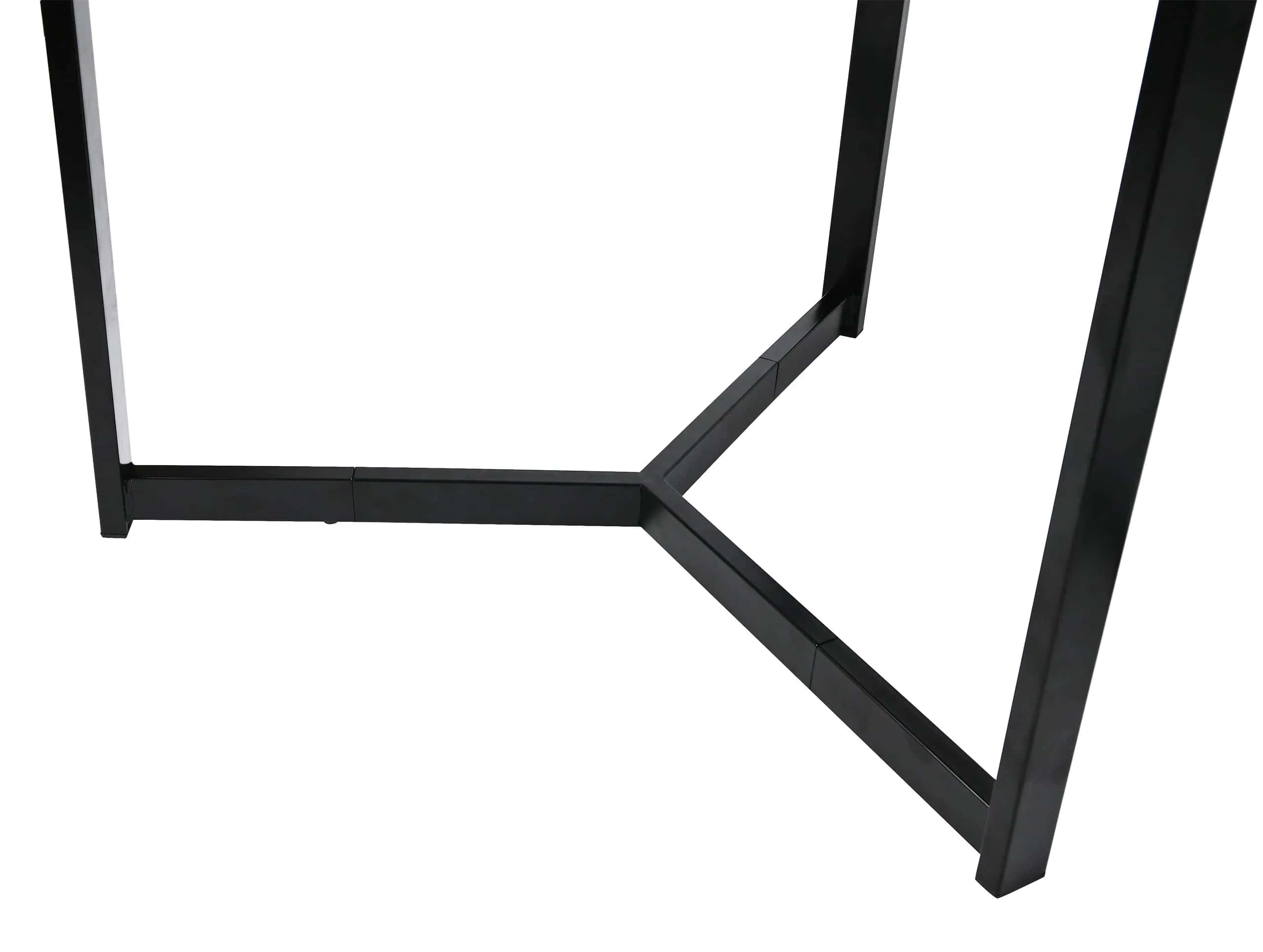 Stolik kawowy okrągły 2szt MARMUR SZARY SK112MSZ 60x47/40x39 – miniatura 6