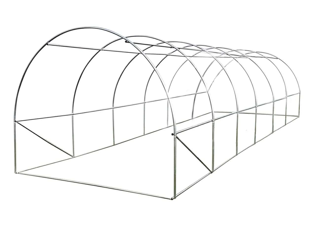 Tunel ogrodowy 600x300x200 z drzwiami zielony 18m2 zielony – miniatura 4