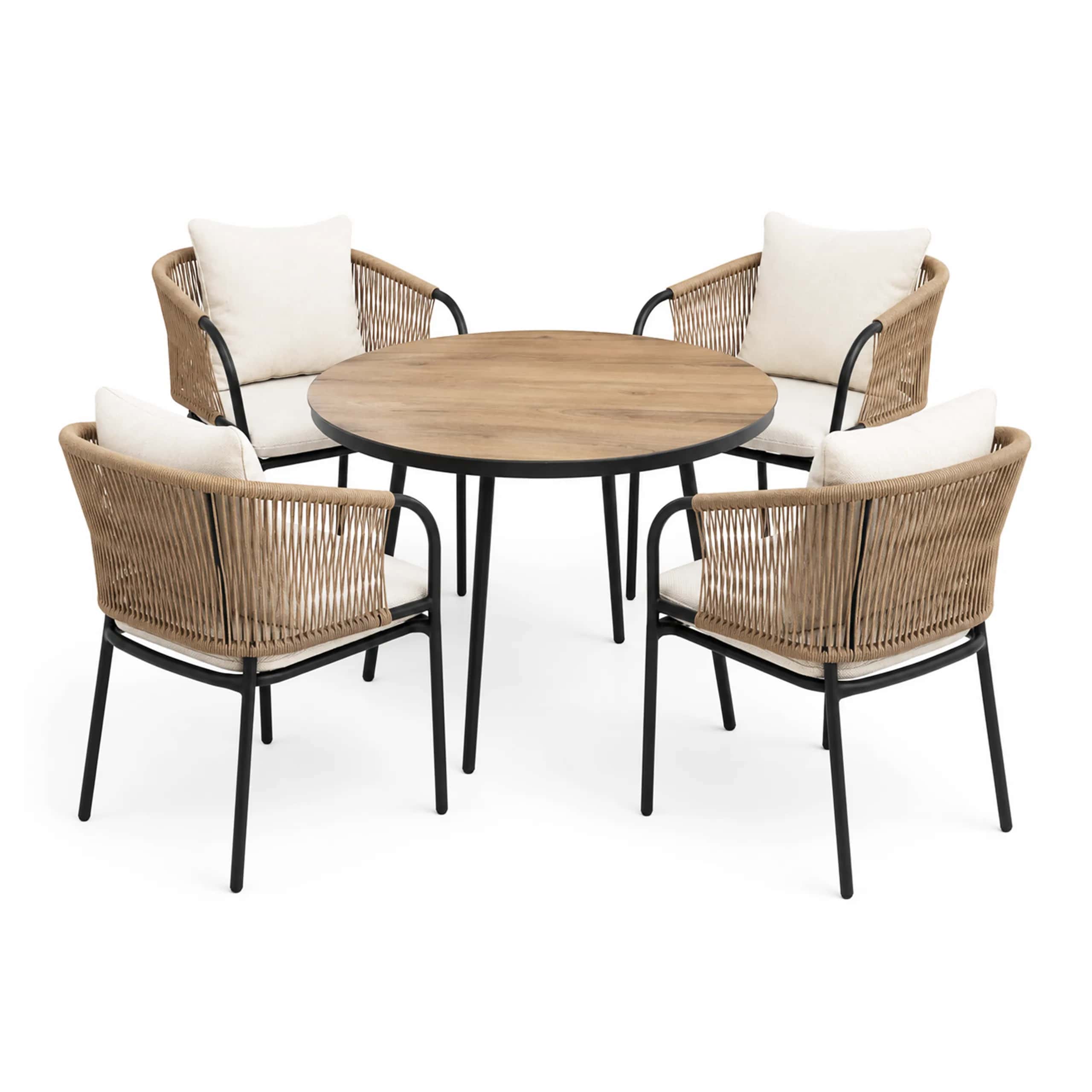 Zestaw NOLA 4 os.taupe DW – miniatura 1