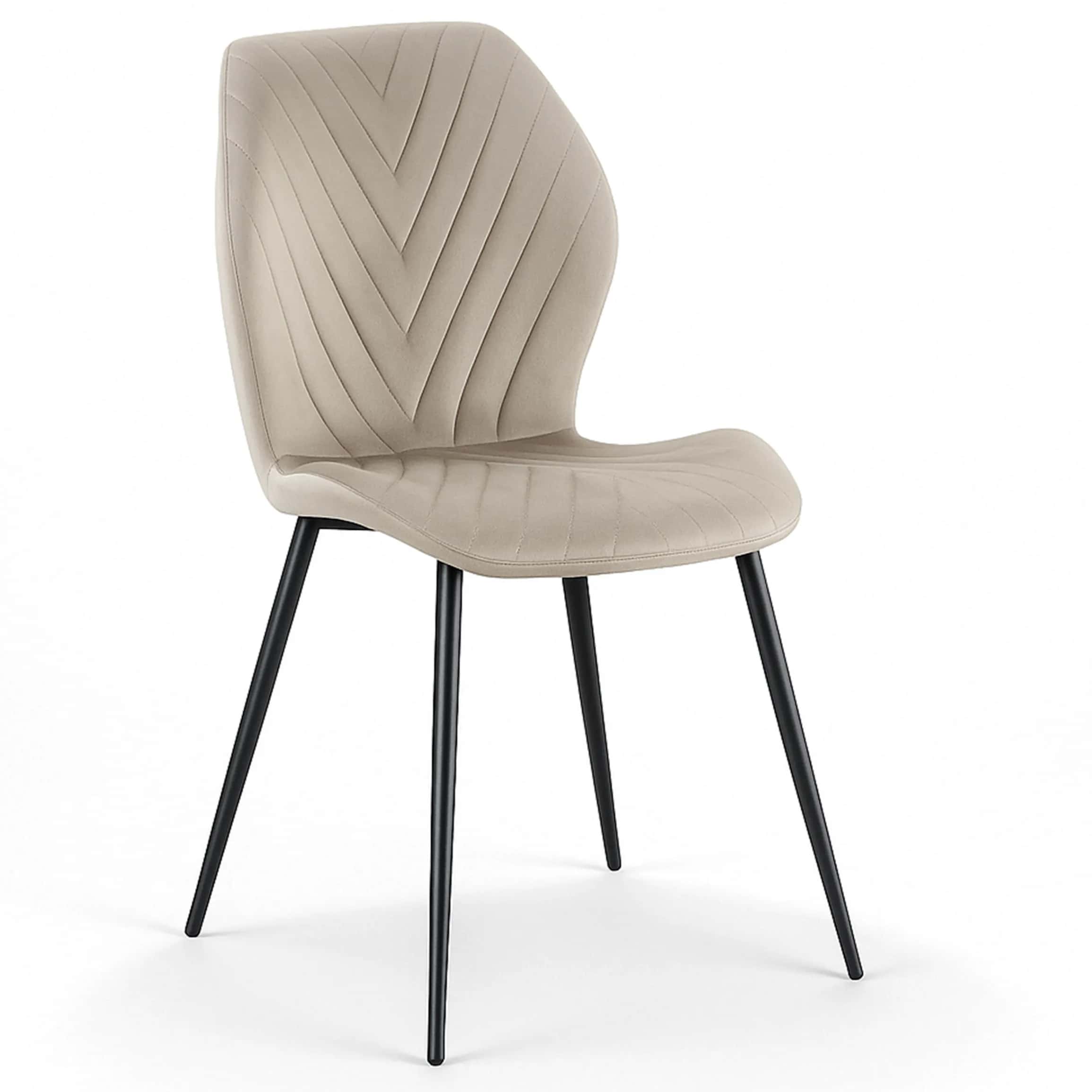 KT120 Krzesło Zoya JOD VEL Taupe – miniatura 6