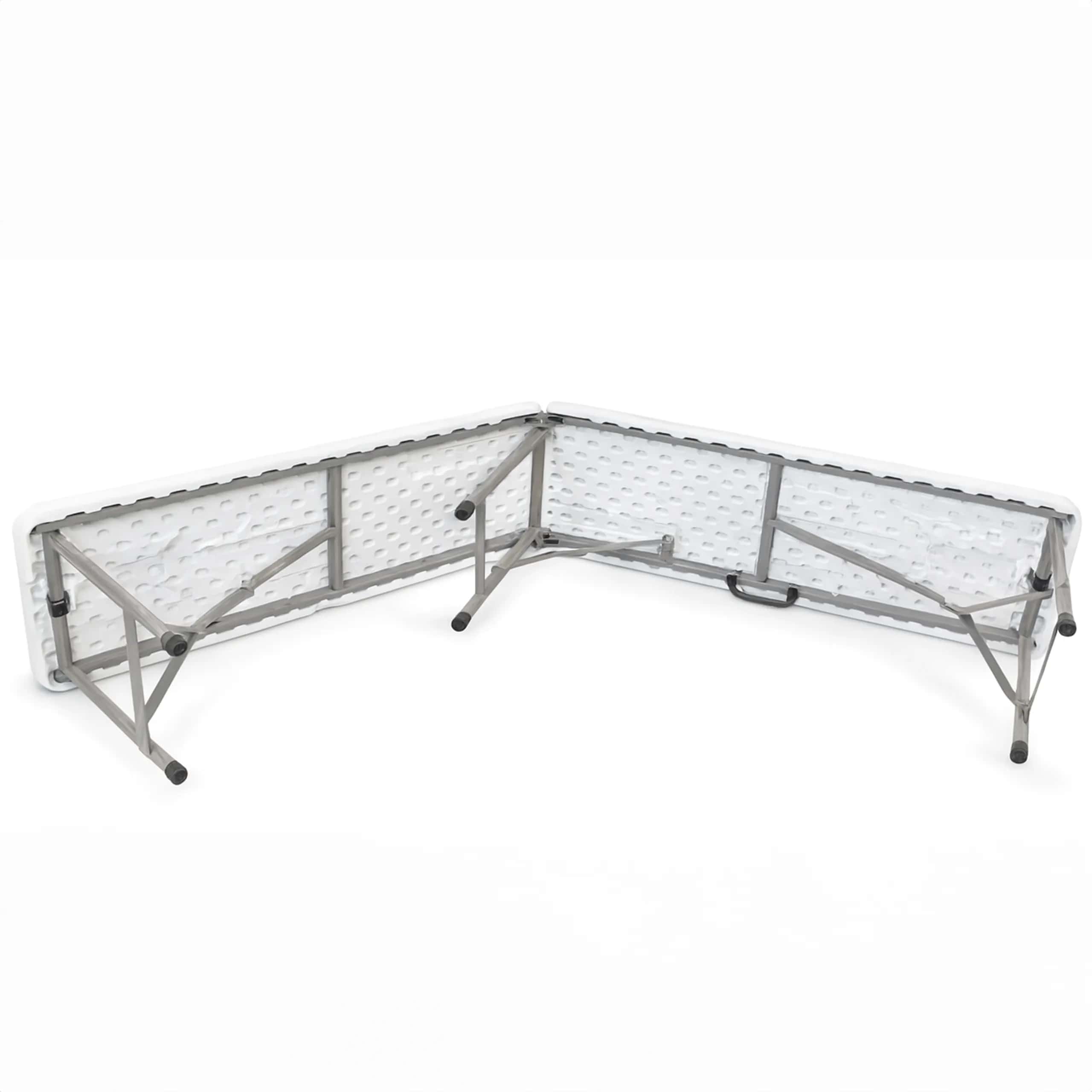 Ławka cateringowa PARTY 181x30x43 biały – miniatura 5