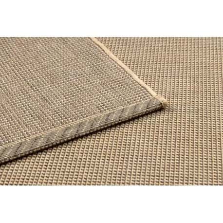 DYWAN SZNURKOWY SIZAL FLOORLUX 20580 gładki, jednolity, jednokolorowy - natural / coffeee – miniatura 3