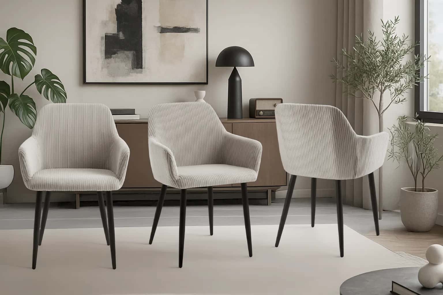 KT206 Krzesło Lotta SZTR Taupe – miniatura 5