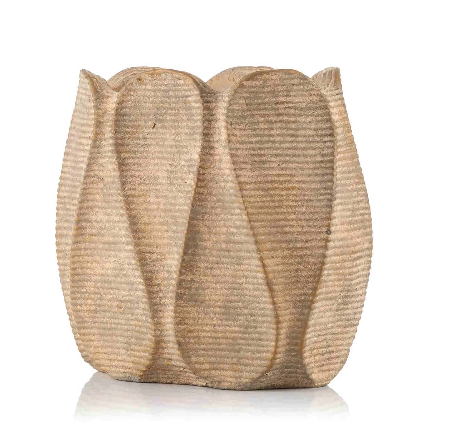 PTMD Osłona donicy WAXY owal XL – miniatura 4