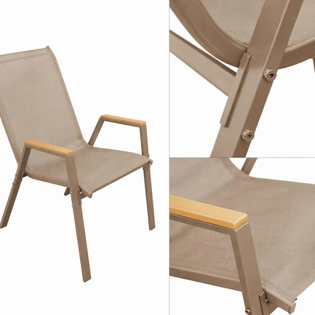 Krzesło POLA taupe KD – miniatura 5