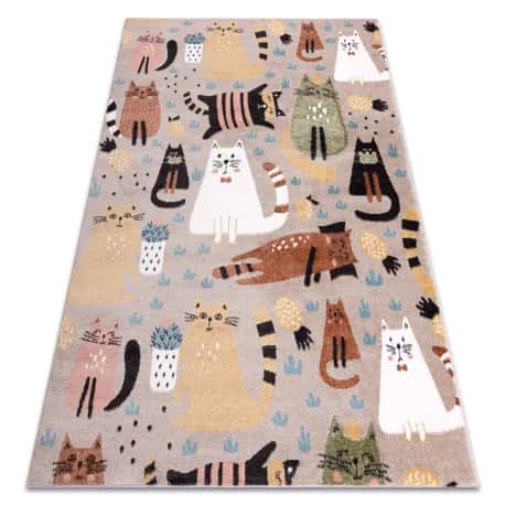 Dywan FUN Kittens dla dzieci, koty, kotki – miniatura 1