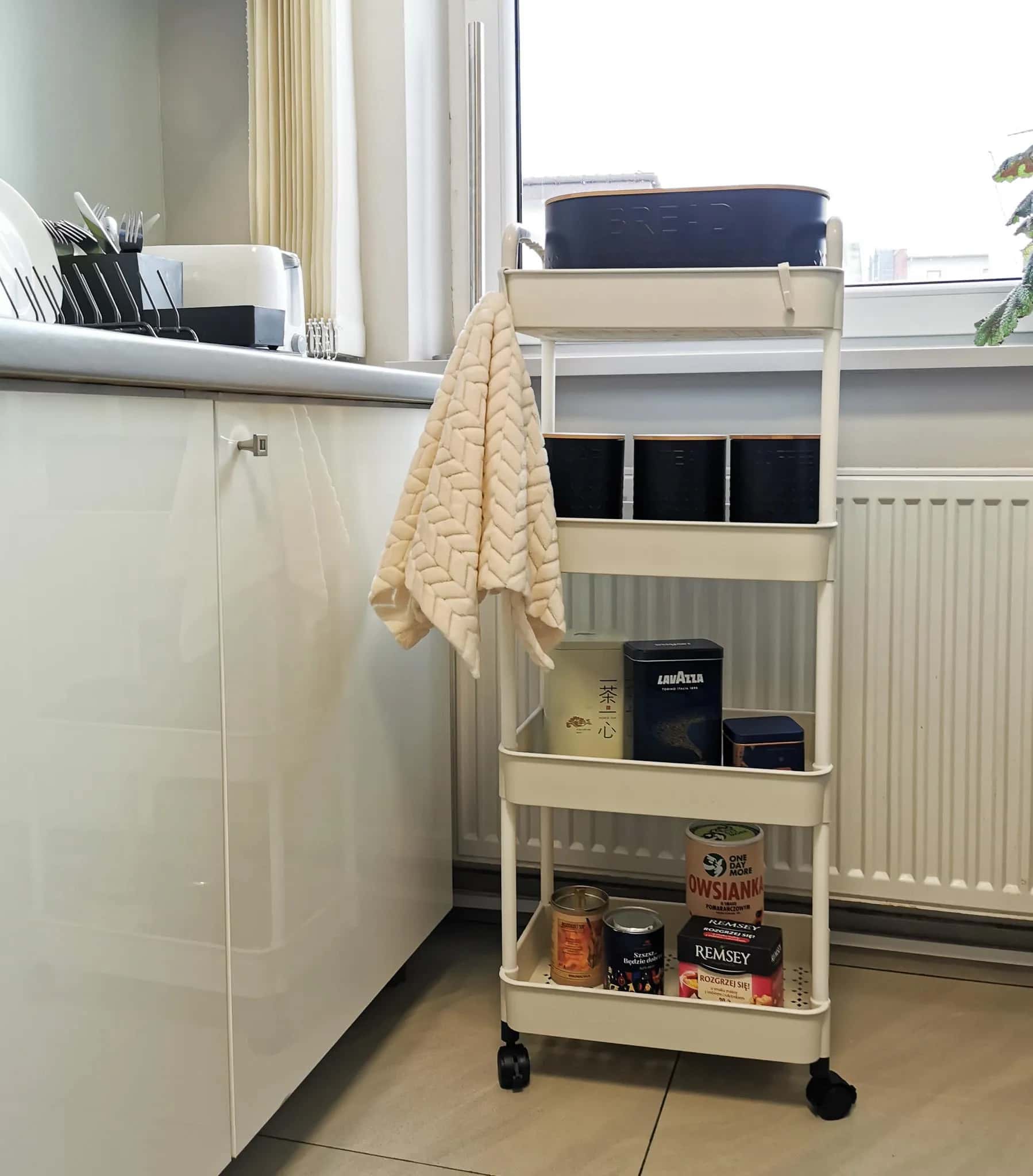 Wózek plastikowy CONRAD 4 100 biały – miniatura 15