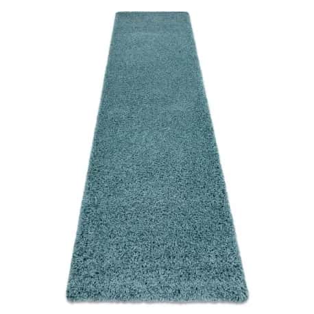 Dywan, Chodnik SOFFI shaggy 5cm niebieski - do kuchni, przedpokoju, na korytarz – miniatura 1