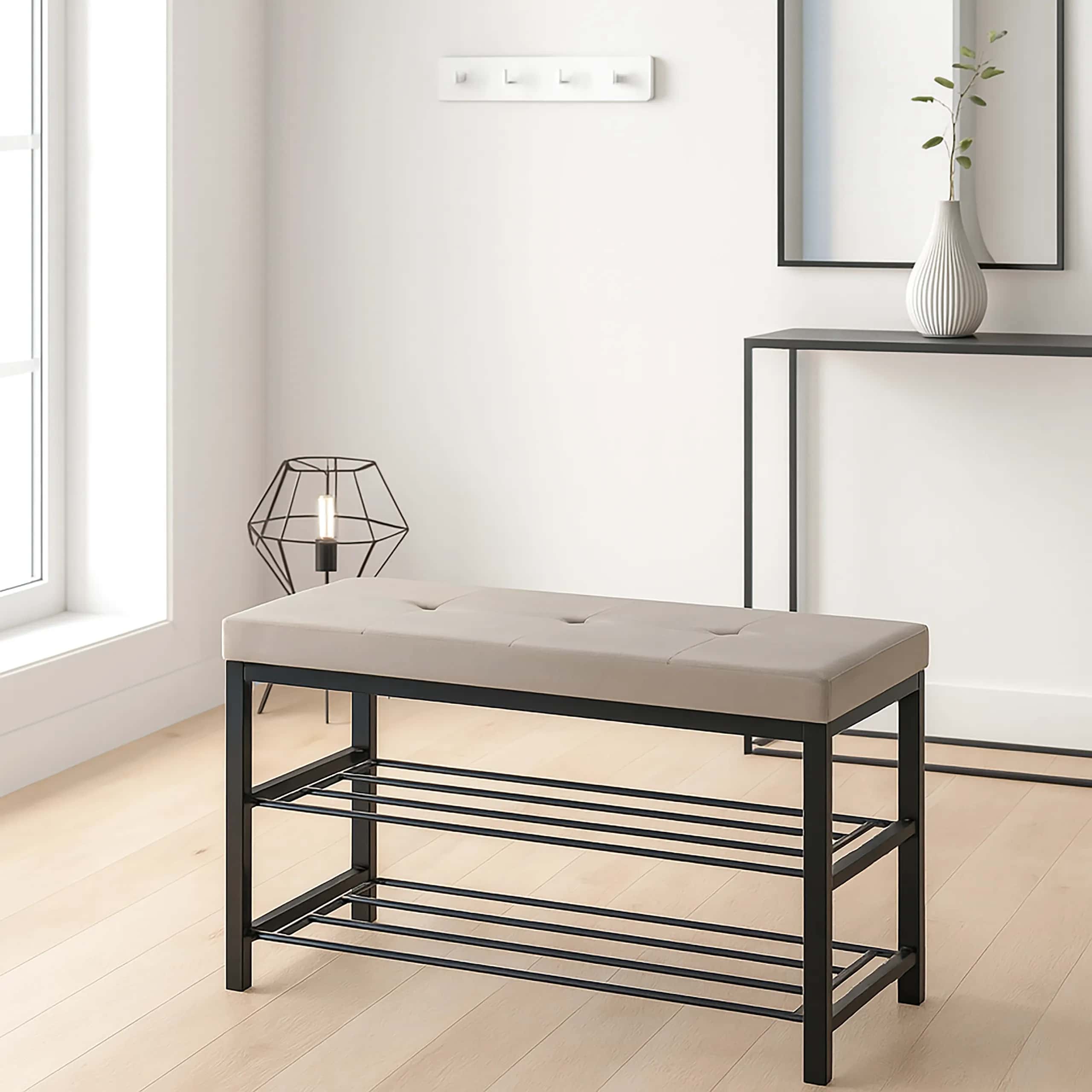 Siedzisko welur ALIDA 79×32×50cm taupe – miniatura 13