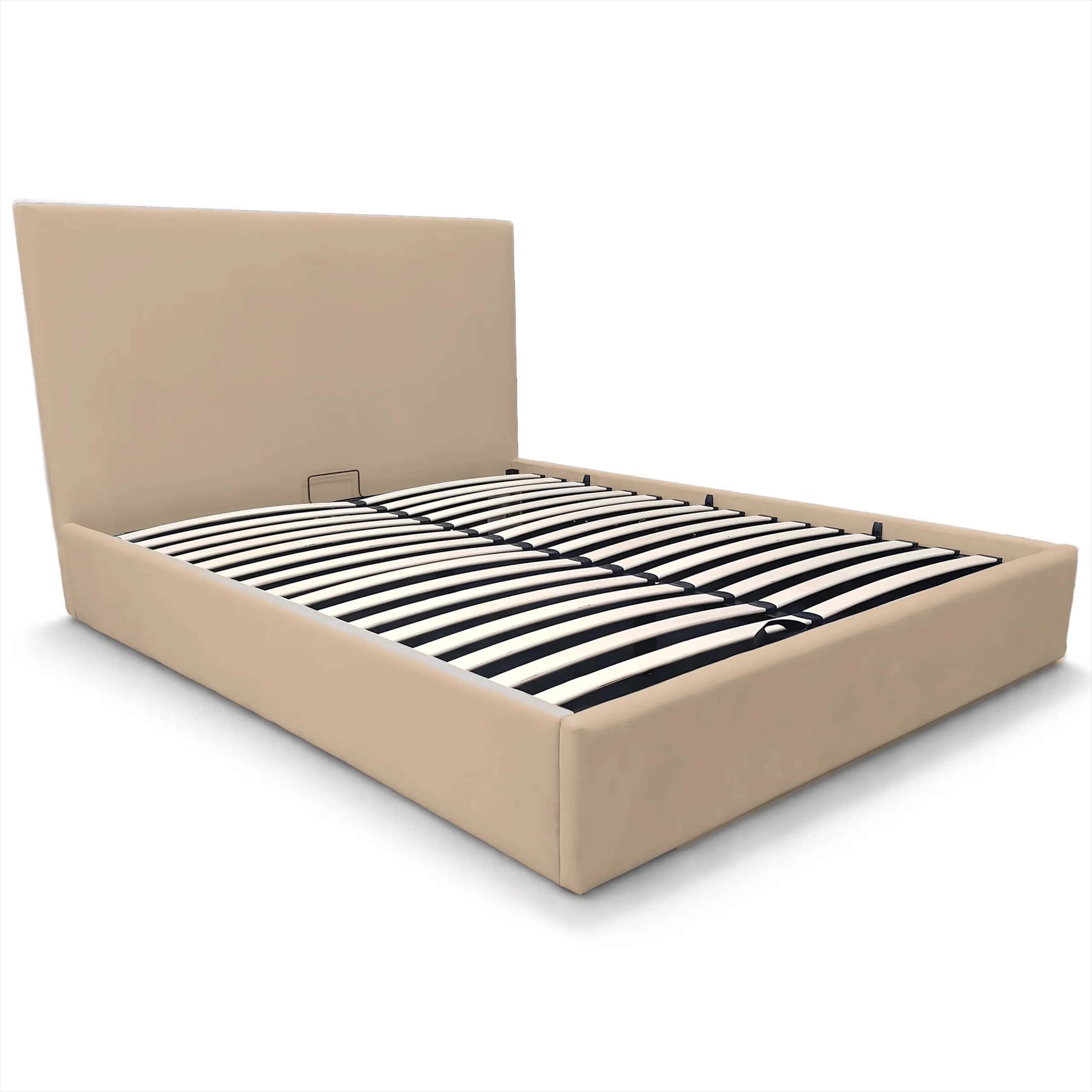 LT101 Łóżko Velio 160x2x115 złoty brąz – miniatura 4