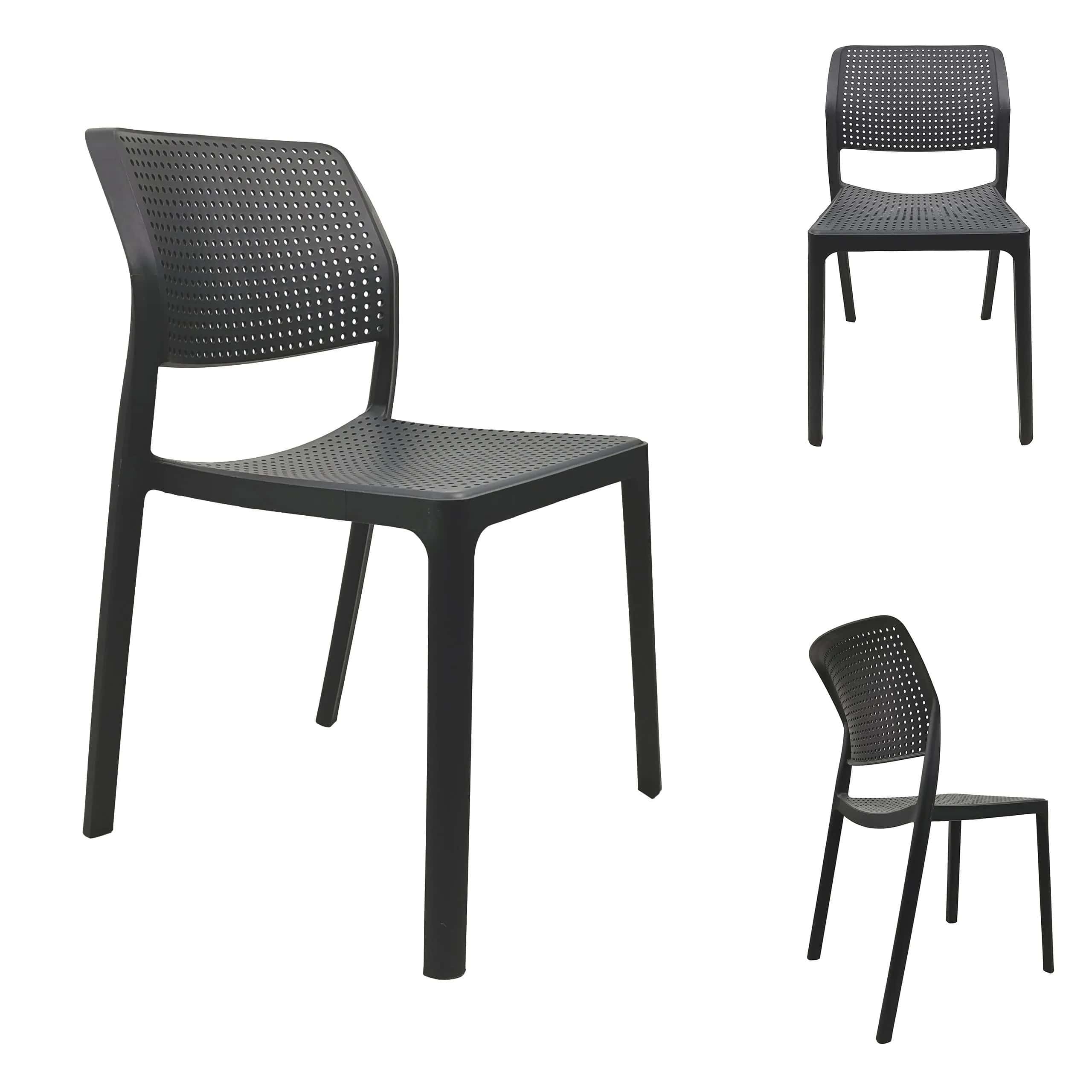 KP102 krzesło PP antracyt – miniatura 6