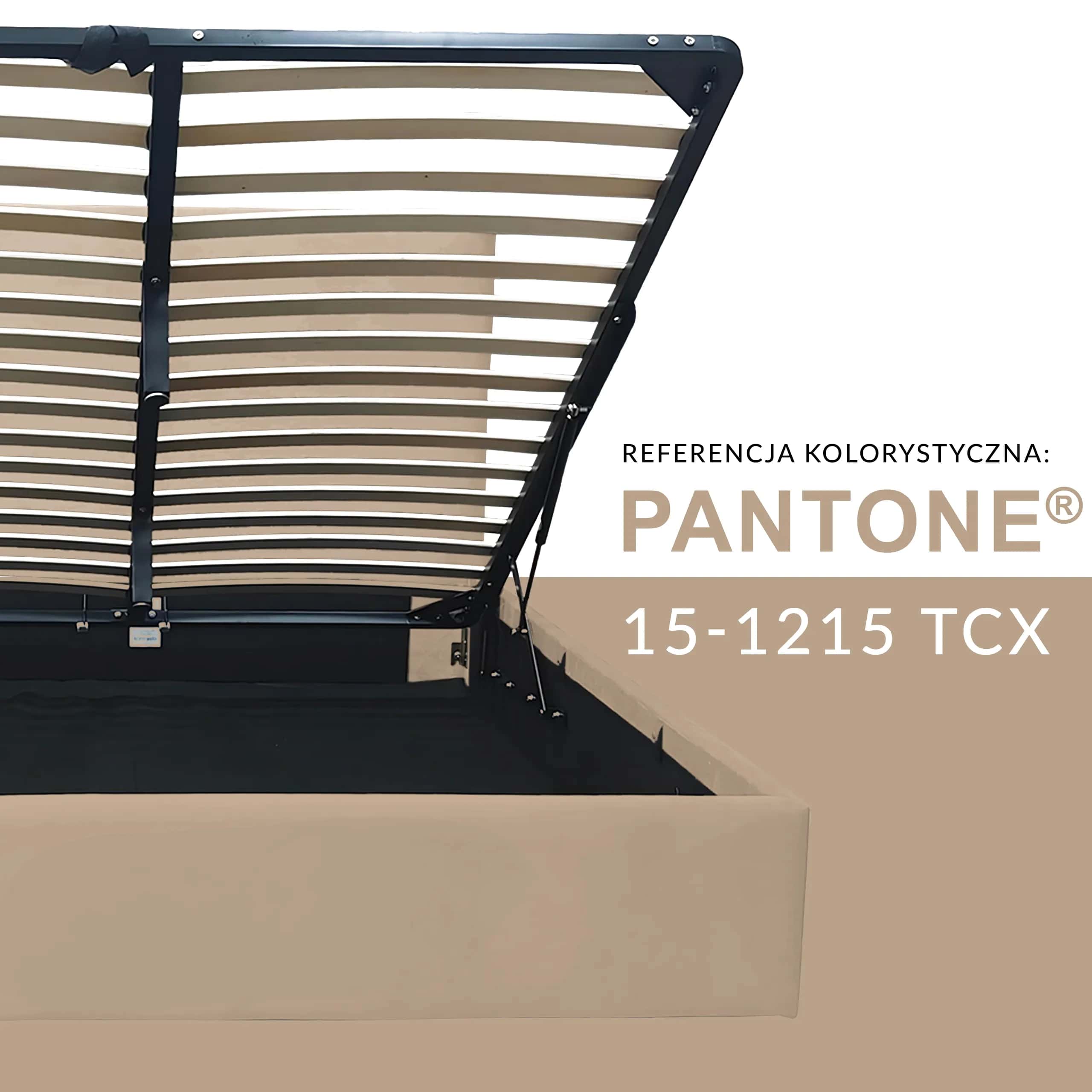 LT101 Łóżko Velio 160x2x115 złoty brąz – miniatura 7