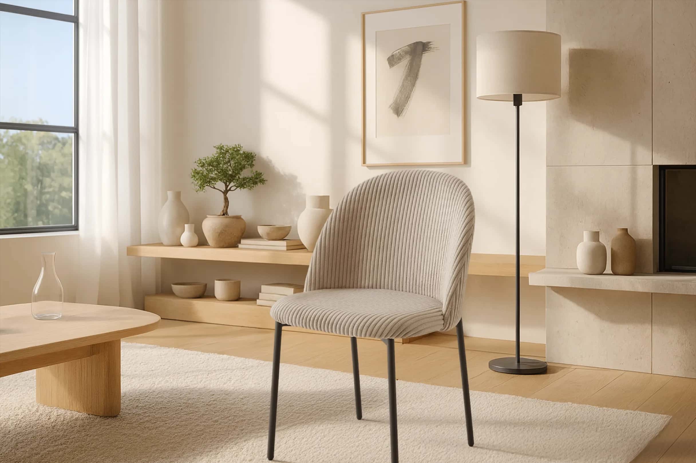 KT207 Krzesło Ines SZTR Taupe – miniatura 4