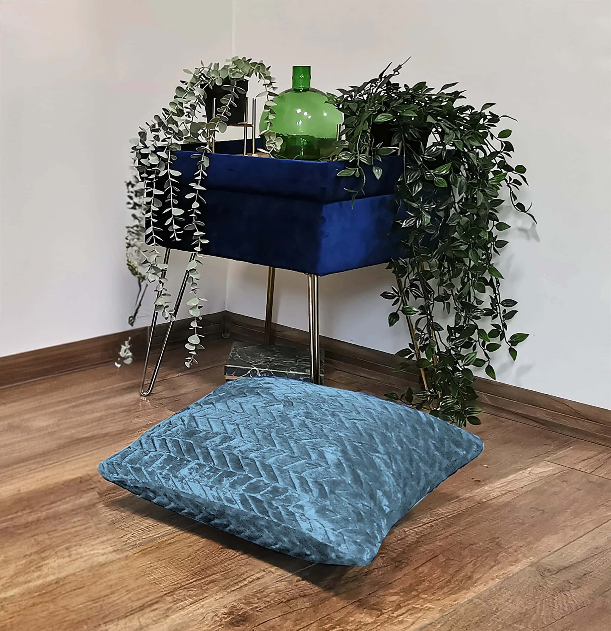 Poszewka FUERO 40x40 BŁĘKIT – miniatura 3
