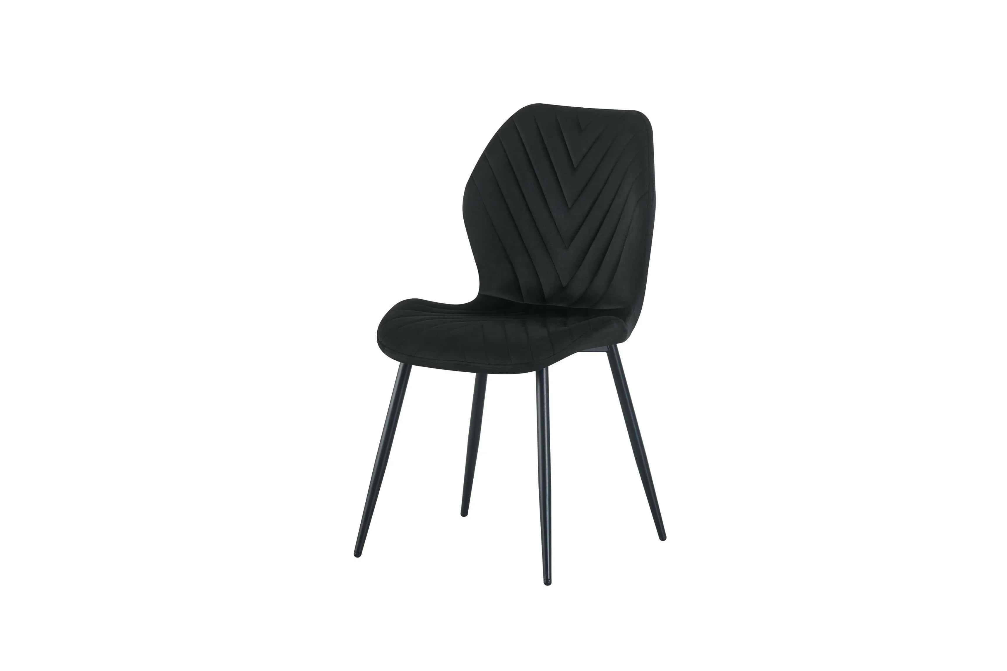 KT120 Krzesło Zoya JOD VEL Czarny – miniatura 1