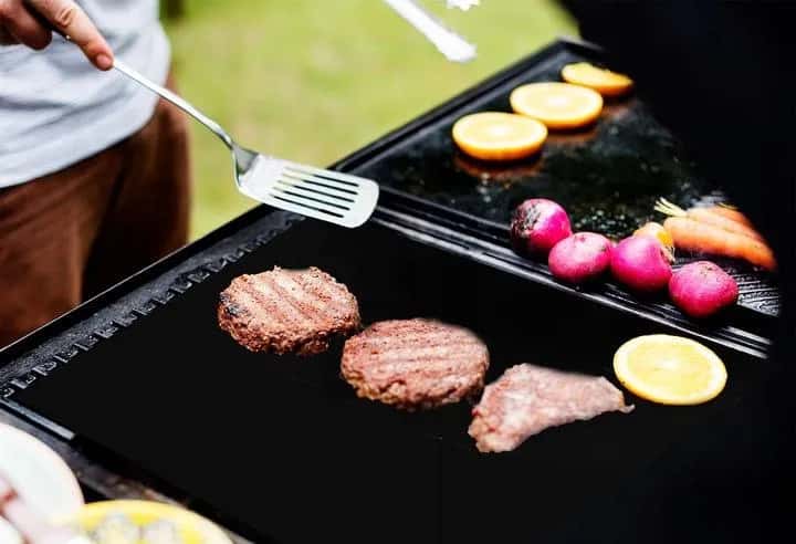 M04 Mata grill. tefl. 40x33 cm - zestaw – miniatura 3