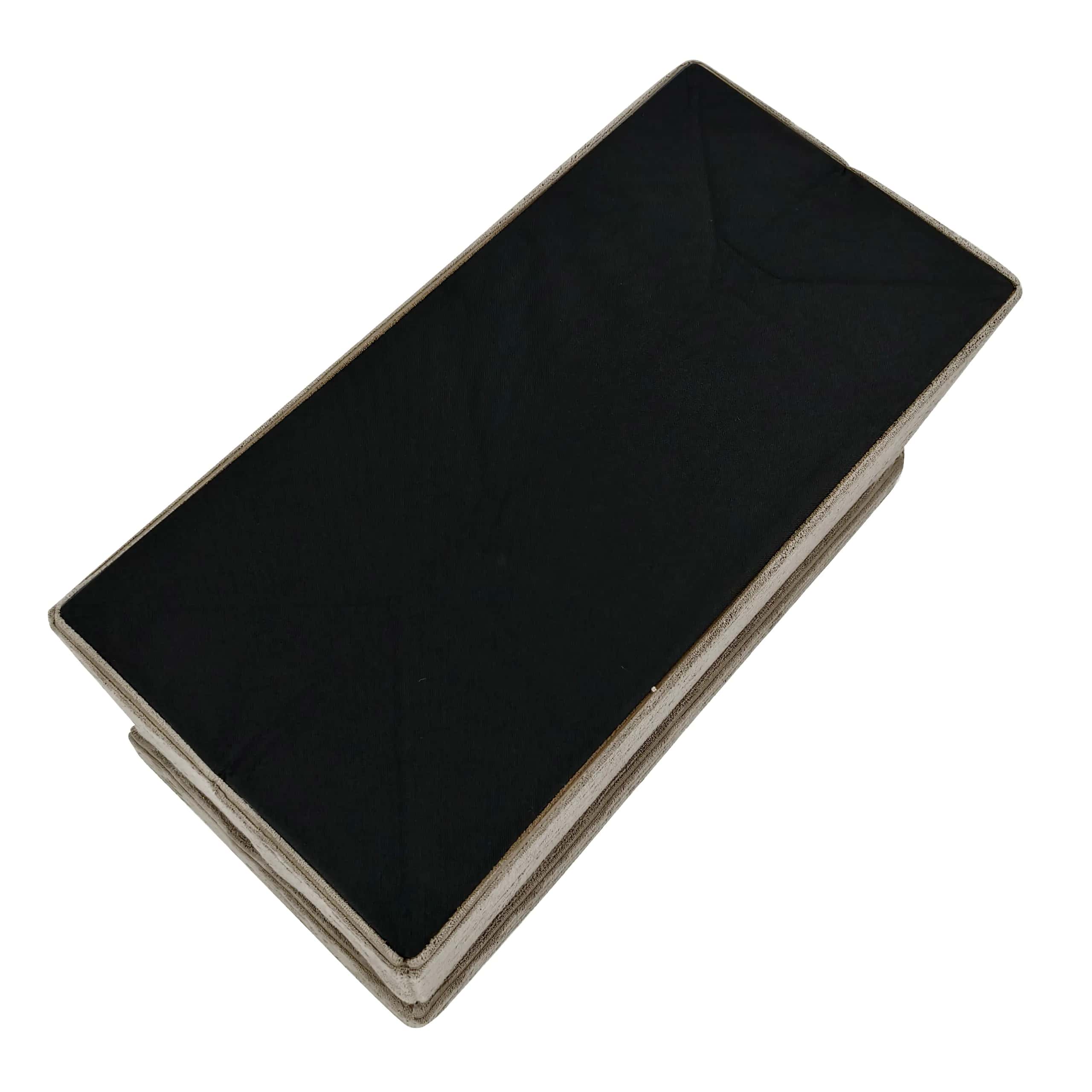 Pufa LAMPAS DUO 60x30x30cm Brąz – miniatura 2