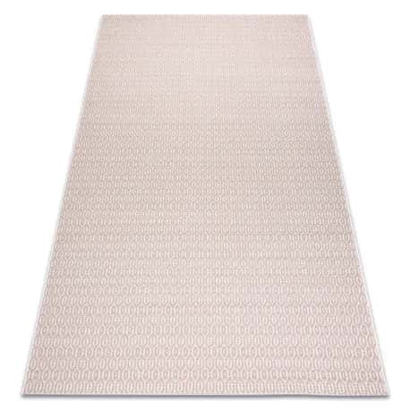 Dywan SZNURKOWY SIZAL FLAT 48603/526 Oczka krem róż – miniatura 1