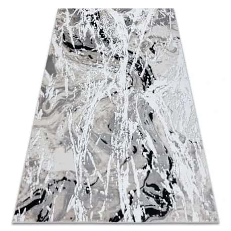 Dywan GLOSS nowoczesny 8488 37 Abstrakcja stylowy, glamour beż / szary – miniatura 1