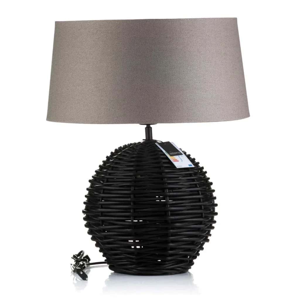Lampa stołowa JIKARA wiklinowa_Aluro – miniatura 4