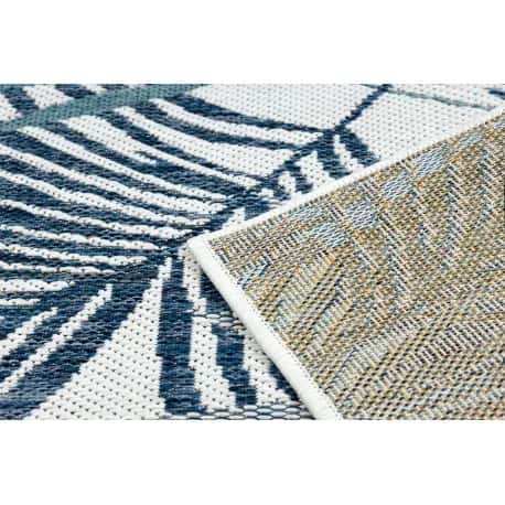 Dywan, chodnik SZNURKOWY SIZAL COOPER Liście 22258 ecru / granat – miniatura 3