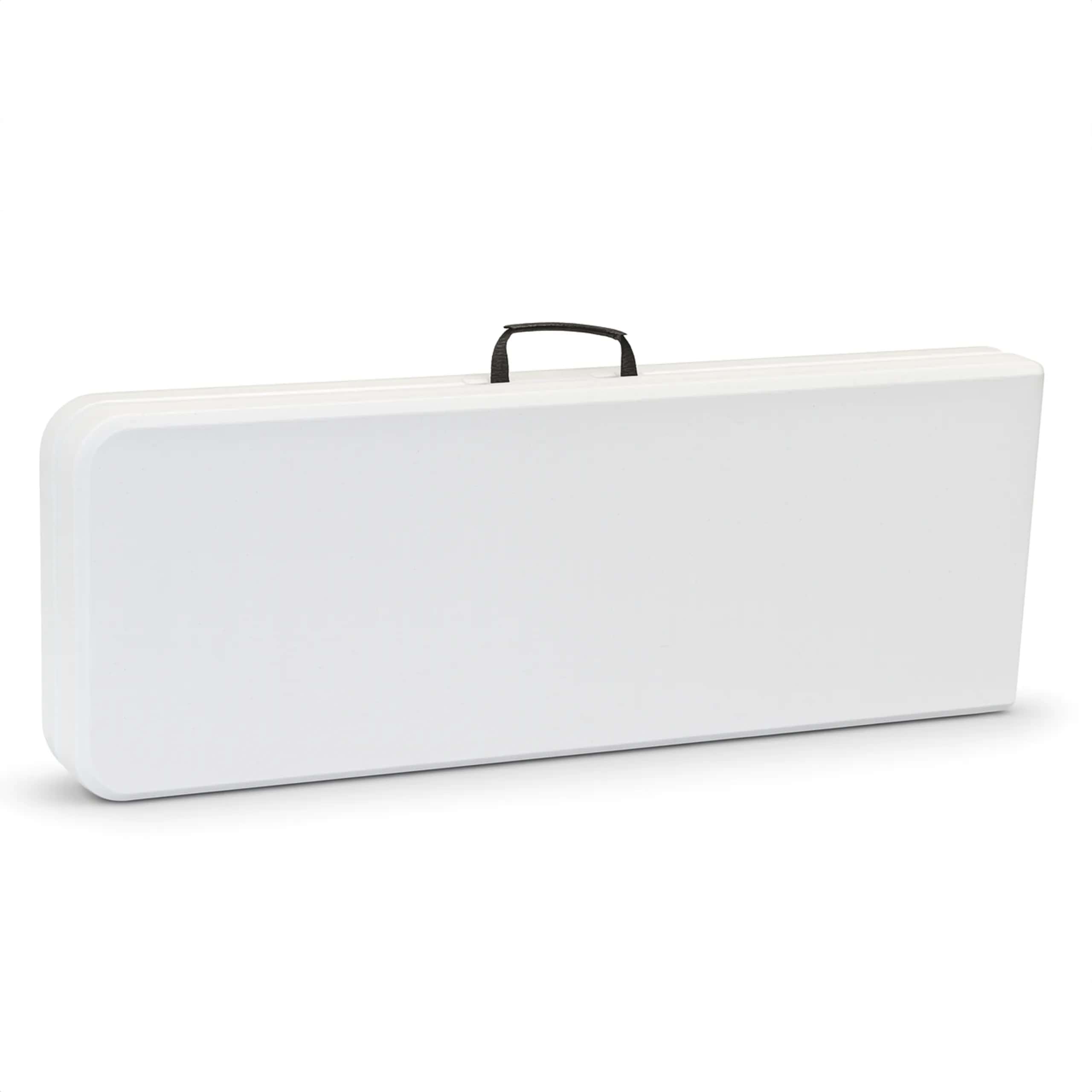 Ławka cateringowa PARTY 181x30x43 biały – miniatura 6
