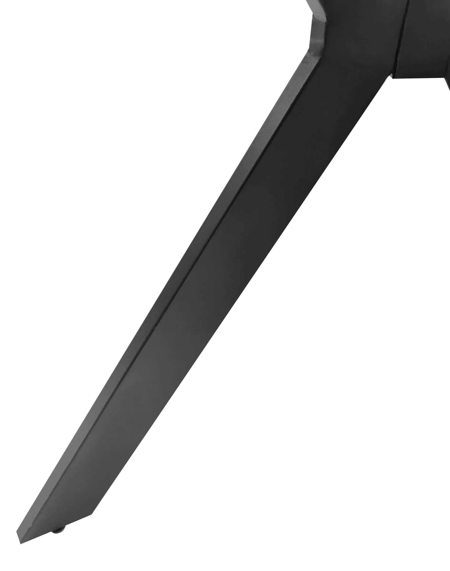 Stół do jadalni loft marmur/stal MAX 160x90x76 cm – miniatura 6