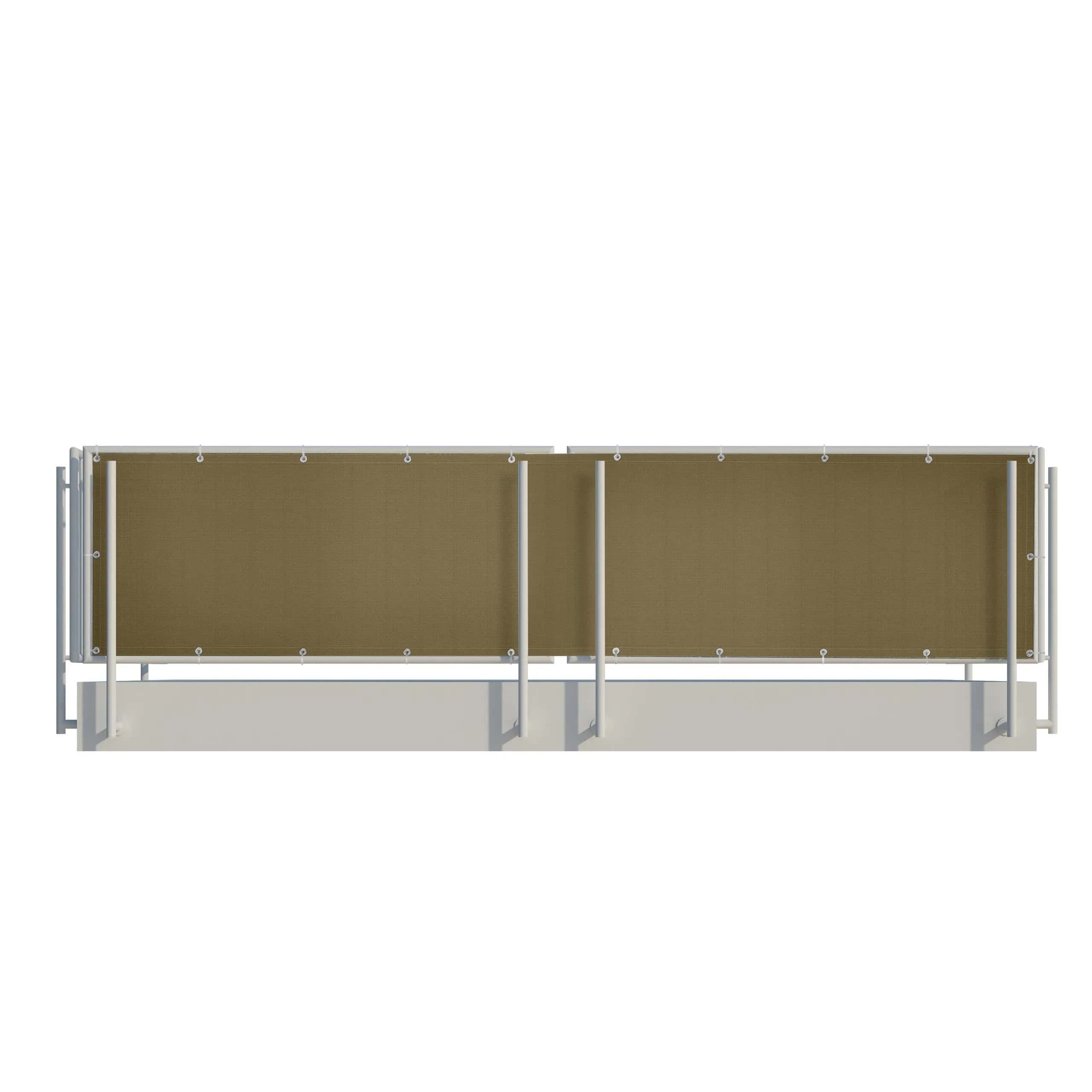 OSŁONA BALKONOWA 0,8X5m TAUPE – miniatura 2