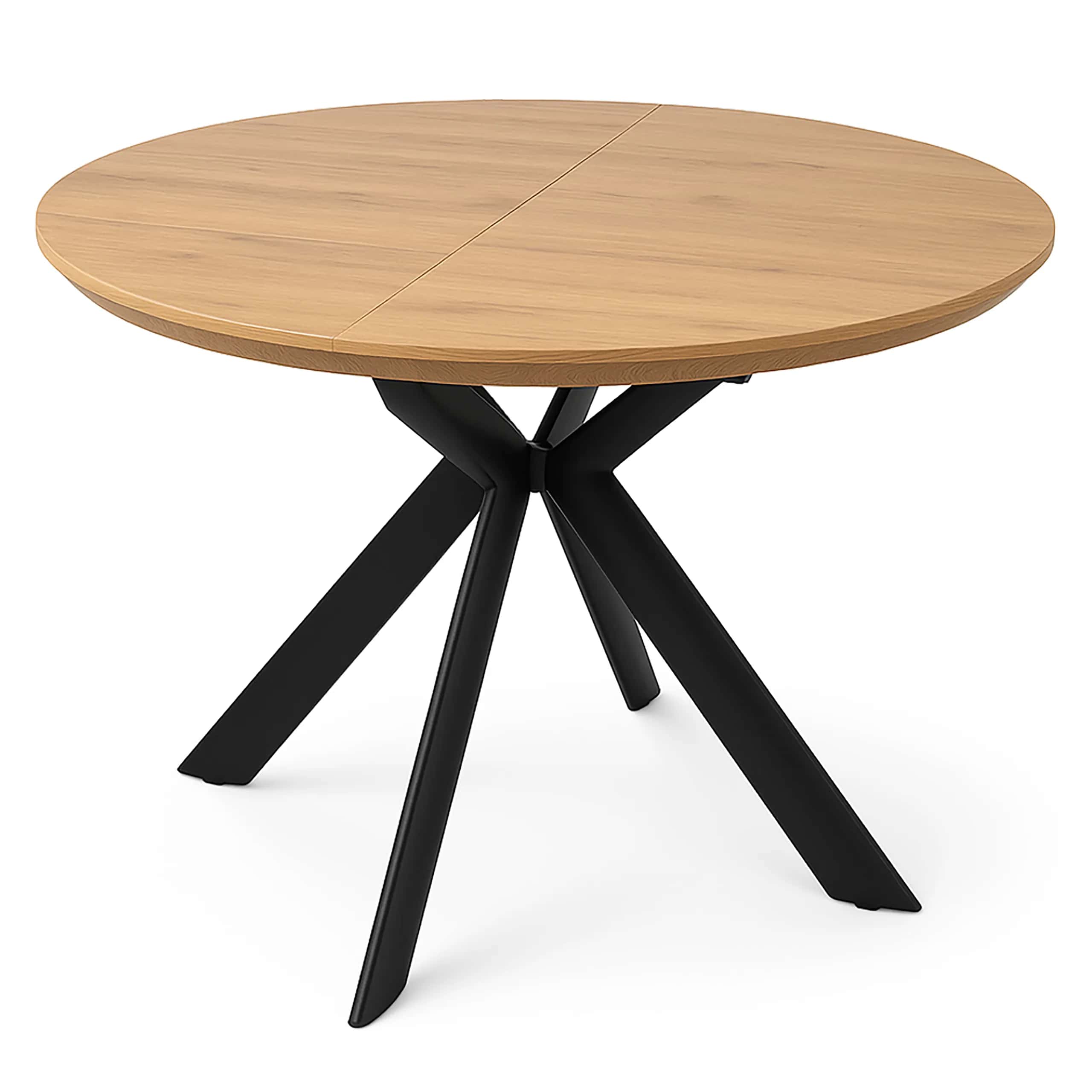 SJ212D Stół Magnus fi110-150x76cm Dąb – miniatura 1
