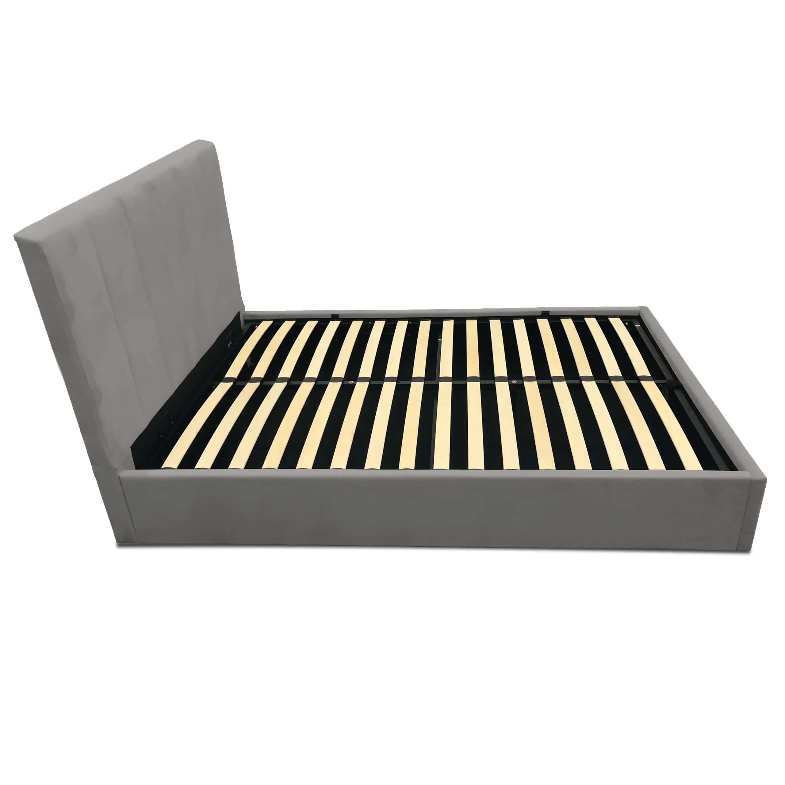 LT102 Łóżko Vertica 160x2x117 szary – miniatura 3